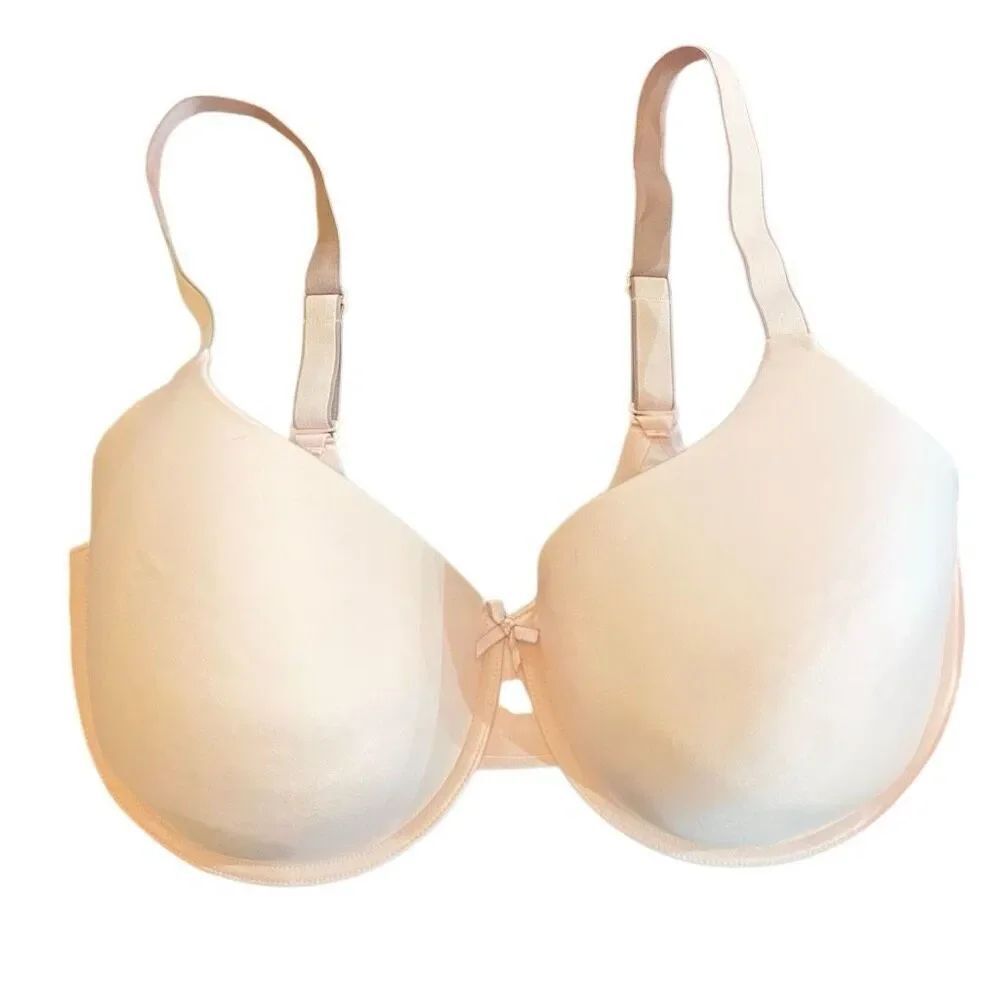 Auden NWT pink Size 44DD under wire semi coverage lightly lined tshirt bra